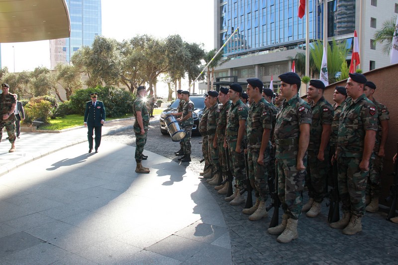Lunch for the Casualties of Lebanese Army 